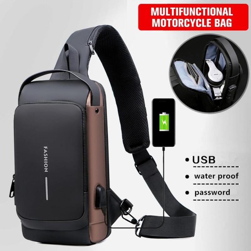 男性用盗難防止パスワードロック付きバイクバッグ,メンズチェス - Pc Security Lock のレビューと価格