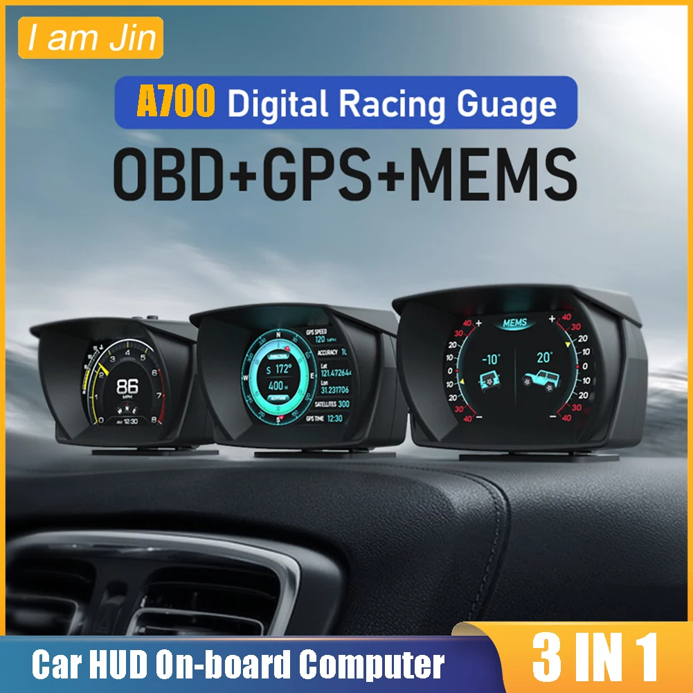 A700-GPS,Bluetooth,OBD2スピードメータ - Pc Security Lock のレビューと価格