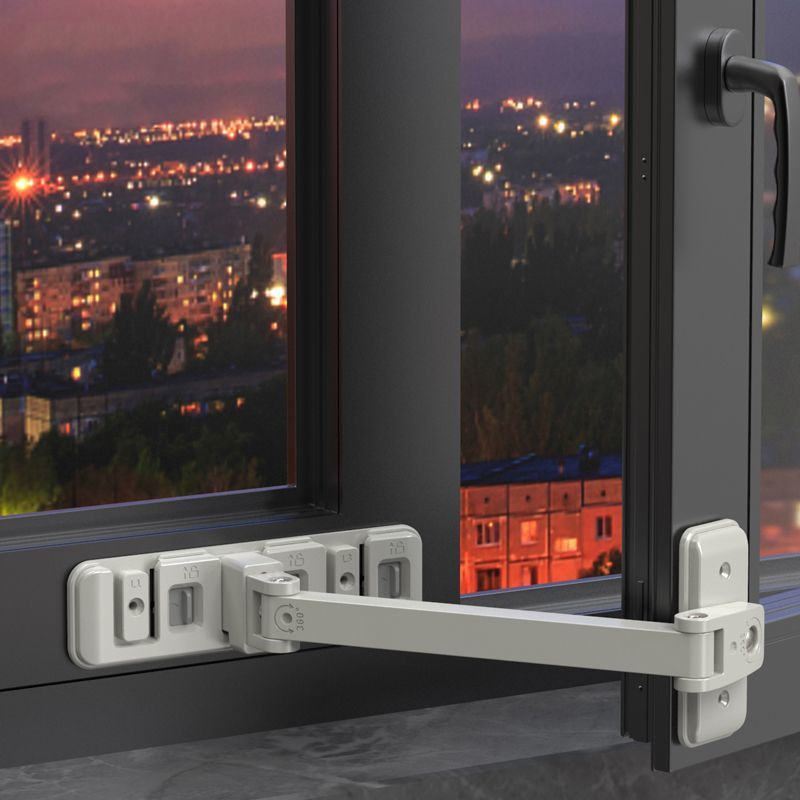 調節可能なホームベビー安全ロックバックル子供窓リミットホルダ - Pc Security Lock のレビューと価格