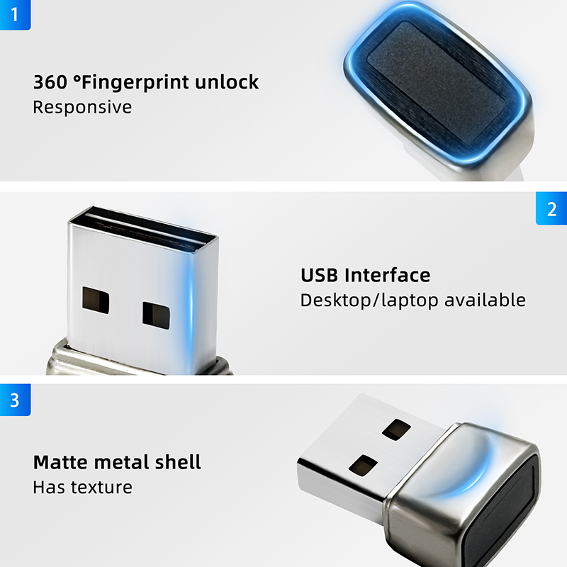 ミニ生体認証指紋ログインロック Windows 10 ハロー - Pc Security Lock のレビューと価格